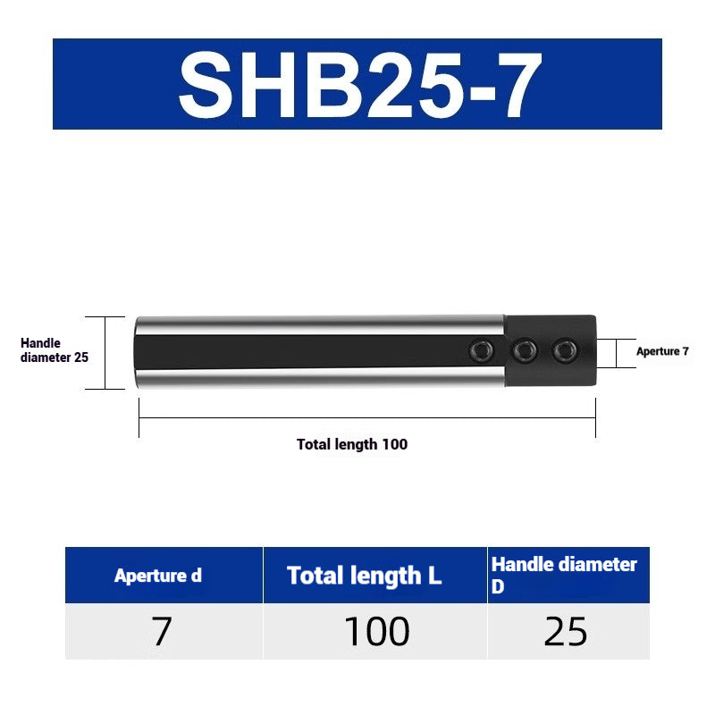 1130-MUR Small Bore Bore Cutter Small Bore Boring Bar Integral Tungsten Carbide SBUR6 90 Degree Flat Bottom Small Bore Bore Cutter Shandong Denso Pricision Tools Co.,Ltd.